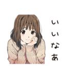 ふつうの女の子の夏★毎日使える（個別スタンプ：20）