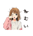 ふつうの女の子の夏★毎日使える（個別スタンプ：31）