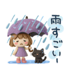 ずっと使える♡3D夏ミルクティ（個別スタンプ：23）