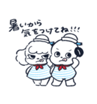 いぬづかさんともこみちゃん(夏)（個別スタンプ：15）