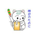 nobobi アニメ まねきにゃんこ（個別スタンプ：24）