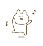 なんともいえない表情。うさぎ3♡（個別スタンプ：11）