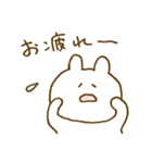 なんともいえない表情。うさぎ3♡（個別スタンプ：30）