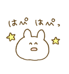 なんともいえない表情。うさぎ3♡（個別スタンプ：39）