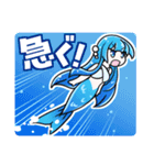 夏の人魚たち（個別スタンプ：12）