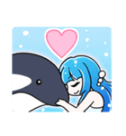 夏の人魚たち（個別スタンプ：15）
