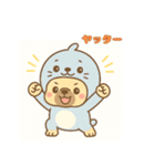 アザラシフレブルのきもちスタンプ（個別スタンプ：5）