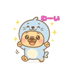 アザラシフレブルのきもちスタンプ（個別スタンプ：6）