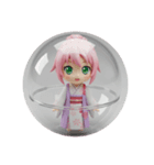 シニヨン精霊みなみちゃんカプセルトイ（個別スタンプ：3）