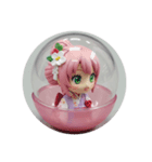 シニヨン精霊みなみちゃんカプセルトイ（個別スタンプ：6）