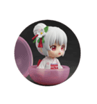 シニヨン精霊みなみちゃんカプセルトイ（個別スタンプ：8）