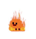 【第五弾】ドット絵ひよこ、時々脳みそ（個別スタンプ：19）