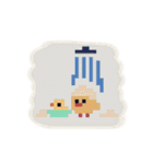 【第五弾】ドット絵ひよこ、時々脳みそ（個別スタンプ：35）