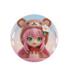 スペシャル精霊みなみちゃんカプセルトイ（個別スタンプ：1）