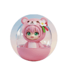 スペシャル精霊みなみちゃんカプセルトイ（個別スタンプ：2）