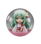 スペシャル精霊みなみちゃんカプセルトイ（個別スタンプ：7）