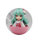 スペシャル精霊みなみちゃんカプセルトイ（個別スタンプ：8）