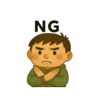 毎日使える！元気な男の子スタンプ（個別スタンプ：2）