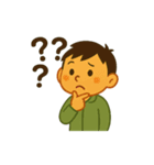 毎日使える！元気な男の子スタンプ（個別スタンプ：14）