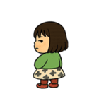 拗ね顔女子スタンプ（個別スタンプ：13）