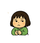 拗ね顔女子スタンプ（個別スタンプ：15）