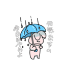 オープンカーとうさぎ（個別スタンプ：12）