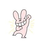 オープンカーとうさぎ（個別スタンプ：16）