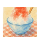 夏を感じる水彩画シリーズ（個別スタンプ：2）