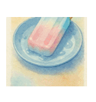 夏を感じる水彩画シリーズ（個別スタンプ：12）