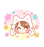 きぐるみちゃん♡ほぼ文字なし（個別スタンプ：4）
