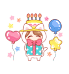 きぐるみちゃん♡ほぼ文字なし（個別スタンプ：32）
