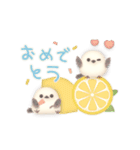 ゆるっとふんわり★夏の絶対シマエナガ（個別スタンプ：21）