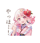 和ロリ少女の丁寧なお返事♡（個別スタンプ：3）