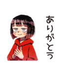 省エネモード★ダウナー女子（個別スタンプ：8）
