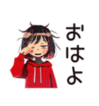 省エネモード★ダウナー女子（個別スタンプ：22）