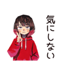 省エネモード★ダウナー女子（個別スタンプ：36）