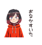 省エネモード★ダウナー女子（個別スタンプ：37）