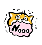 ふでしば【好き、ハート、推し】柴犬（個別スタンプ：18）