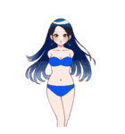 ❤️着せ替え⭐コーデ11♪夏（個別スタンプ：5）