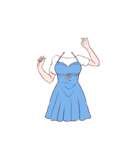 ❤️着せ替え⭐コーデ11♪夏（個別スタンプ：28）
