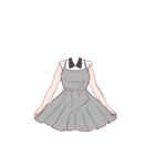 ❤️着せ替え⭐コーデ11♪夏（個別スタンプ：32）