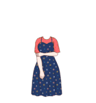 ❤️着せ替え⭐コーデ11♪夏（個別スタンプ：35）