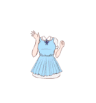 ❤️着せ替え⭐コーデ11♪夏（個別スタンプ：36）