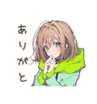 怒りアピ★ゆるパーカーちゃん（個別スタンプ：3）