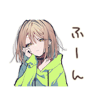 怒りアピ★ゆるパーカーちゃん（個別スタンプ：8）