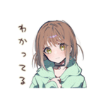 怒りアピ★ゆるパーカーちゃん（個別スタンプ：9）