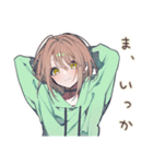 怒りアピ★ゆるパーカーちゃん（個別スタンプ：25）