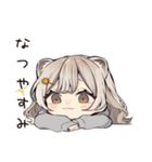 フェレットちゃんの夏休み♡（個別スタンプ：13）