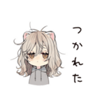 フェレットちゃんの夏休み♡（個別スタンプ：27）
