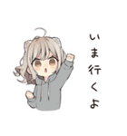 フェレットちゃんの夏休み♡（個別スタンプ：28）